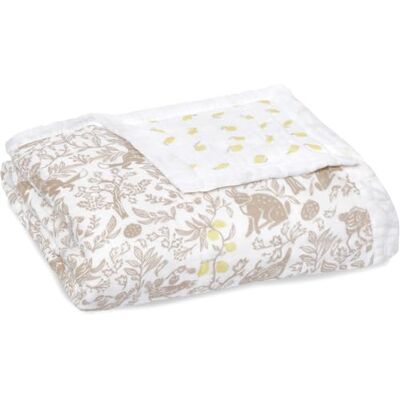 aden + anais - Musselin-Decke - Natürliches Waldmuster - 120x120 - Babydecke aden + anais - Musselin-Decke - Natürliches Waldmuster - 120x120 - Babydecke