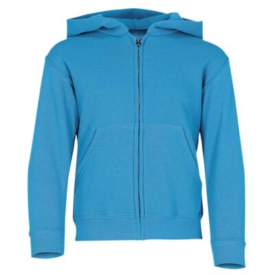 Fruit of the Loom Kids Classic Hooded Sweat Jacket Kinder Kapuzenjacke mit Doppelkapuze, verdecktem Metall-Reißverschluss & Vordertaschen, Jungen & Mädchen Fruit of the Loom Kids Classic Hooded Sweat Jacket Kinder Kapuzenjacke mit Doppelkapuze, verdecktem Metall-Reißverschluss & Vordertaschen, Jungen & Mädchen