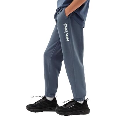 Calvin Boy's Ck Graphic Relaxed Sweatpant LVCKTJC44B Sweatpants, Blau (Nightshadow Blue), 8 Jahre Calvin Boy's Ck Graphic Relaxed Sweatpant LVCKTJC44B Sweatpants, Blau (Nightshadow Blue), 8 Jahre