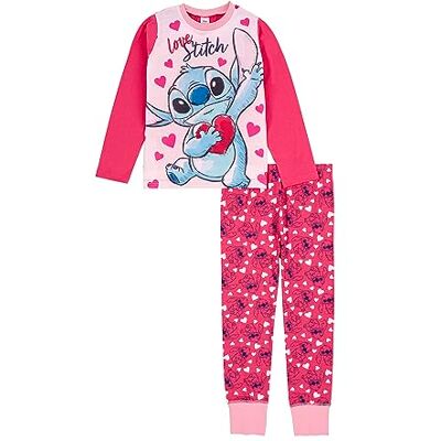 Disney Lilo und Stitch, Schlafanzug Mädchen, Stitch, Pyjama, Teenager 128-176, bequem, Baumwolle, Nachtwäsche, Stitch Geschenke Mädchen, Stitch Sachen, Schlafanzug Teenager Mädchen, Rosa, Lila Disney Lilo und Stitch, Schlafanzug Mädchen, Stitch, Pyjama, Teenager 128-176, bequem, Baumwolle, Nachtwäsche, Stitch Geschenke Mädchen, Stitch Sachen, Schlafanzug Teenager Mädchen, Rosa, Lila