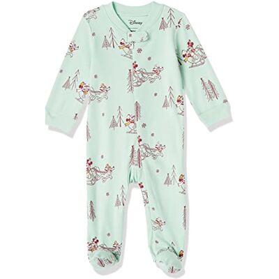 Amazon Disney Marvel Star Wars Unisex Baby Eng anliegender Pyjama aus Baumwolle mit Fuß, Mickey Winter Sleep & Play, 3-6 Monate Amazon Disney Marvel Star Wars Unisex Baby Eng anliegender Pyjama aus Baumwolle mit Fuß, Mickey Winter Sleep & Play, 3-6 Monate