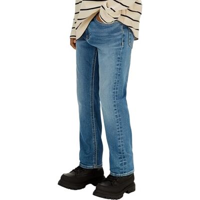 Calvin Jungen Jeans Hose Essential Washed Mid Rise, Blau (Essential Washed Blue), 4 Jahre Calvin Jungen Jeans Hose Essential Washed Mid Rise, Blau (Essential Washed Blue), 4 Jahre