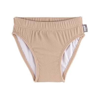 Sterntaler Badehose Rippe – UV-Schutz 50+ Baby Schwimmhose Unisex – Badehose in Rippenoptik mit Windeleinsatz bis Größe 86/92, Bademode für Schwimmbad und Strand – beige, Größe 104 Sterntaler Badehose Rippe – UV-Schutz 50+ Baby Schwimmhose Unisex – Badehose in Rippenoptik mit Windeleinsatz bis Größe 86/92, Bademode für Schwimmbad und Strand – beige, Größe 104