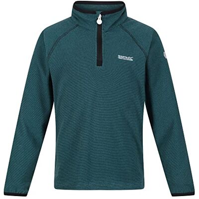 Regatta Loco Sweatshirt aus Mikrofleece, Mini-Streifen, mit Anti-Pilling-Behandlung, Reißverschluss am Kragen, Fleece, Unisex, für Kinder und Jugendliche Regatta Loco Sweatshirt aus Mikrofleece, Mini-Streifen, mit Anti-Pilling-Behandlung, Reißverschluss am Kragen, Fleece, Unisex, für Kinder und Jugendliche