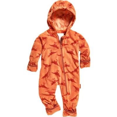 Playshoes Fleece-Overall Unisex Kinder Jumpsuit, Dinos, 92 Playshoes Fleece-Overall Unisex Kinder Jumpsuit, Dinos, 92