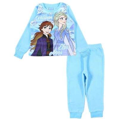 Disney Die Schneekönigin, Pyjama-Set, 2-teilig, Pullover + Jogginghose, Kinder, (2 bis 14 Jahre), Unisex, Junge, Mädchen, Modell DIS FROZ 5204D051 S1-6A Disney Die Schneekönigin, Pyjama-Set, 2-teilig, Pullover + Jogginghose, Kinder, (2 bis 14 Jahre), Unisex, Junge, Mädchen, Modell DIS FROZ 5204D051 S1-6A