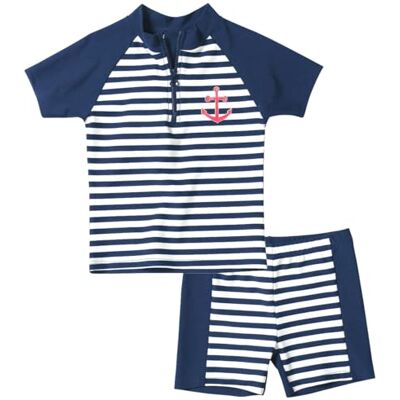 Playshoes zweiteilig Schwimmshirt Badeshorts Badebekleidung Unisex Kinder,Maritim,74-80 Playshoes zweiteilig Schwimmshirt Badeshorts Badebekleidung Unisex Kinder,Maritim,74-80