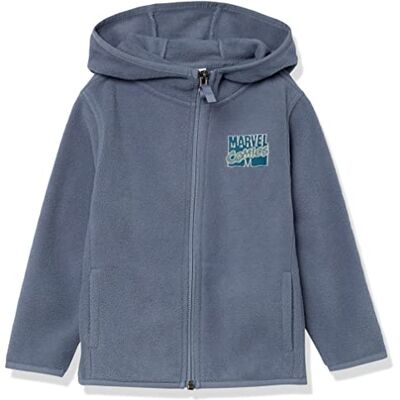 Amazon Disney Marvel Star Wars Jungen Polar-Fleecejacke mit durchgehendem Reißverschluss und Kapuze, Marvel Comic Logo, 11-12 Jahre Amazon Disney Marvel Star Wars Jungen Polar-Fleecejacke mit durchgehendem Reißverschluss und Kapuze, Marvel Comic Logo, 11-12 Jahre