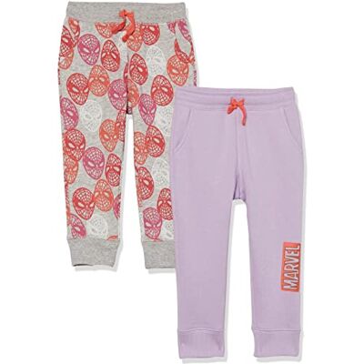 Amazon Disney Marvel Star Wars Princess Mädchen Fleece-Jogginghose, 2er-Pack, Marvel Logo/Spiderman, 11-12 Jahre Amazon Disney Marvel Star Wars Princess Mädchen Fleece-Jogginghose, 2er-Pack, Marvel Logo/Spiderman, 11-12 Jahre