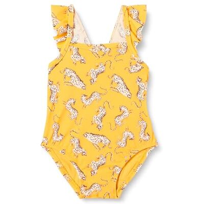 Amazon Baby Mädchen Rüschen Einteiler Badeanzug Golden Gelb Beige Leopard 18 Monate Amazon Baby Mädchen Rüschen Einteiler Badeanzug Golden Gelb Beige Leopard 18 Monate