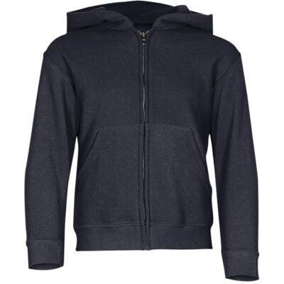 Fruit of the Loom Kids Classic Hooded Sweat Jacket Kinder Kapuzenjacke mit Doppelkapuze, verdecktem Metall-Reißverschluss & Vordertaschen, Jungen & Mädchen Fruit of the Loom Kids Classic Hooded Sweat Jacket Kinder Kapuzenjacke mit Doppelkapuze, verdecktem Metall-Reißverschluss & Vordertaschen, Jungen & Mädchen