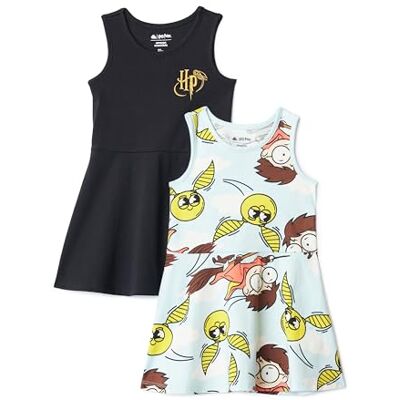 Amazon Mädchen Ärmellose Strickkleider zum Spielen, 2er-Pack, Harry Potter, 8 Jahre Amazon Mädchen Ärmellose Strickkleider zum Spielen, 2er-Pack, Harry Potter, 8 Jahre
