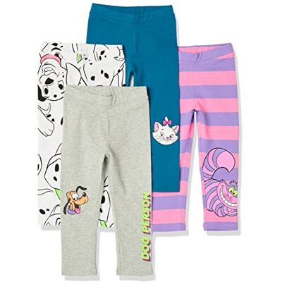 Amazon Disney Marvel Star Wars Frozen Princess Mädchen Leggings, 4er-Pack, Disney Cats and Dogs, 11-12 Jahre Amazon Disney Marvel Star Wars Frozen Princess Mädchen Leggings, 4er-Pack, Disney Cats and Dogs, 11-12 Jahre