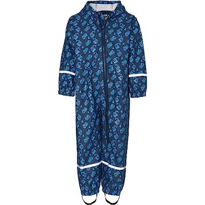 Playshoes Matschanzug Regenbekleidung Unisex Kinder,Baustelle,98 Playshoes Matschanzug Regenbekleidung Unisex Kinder,Baustelle,98
