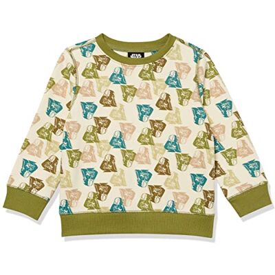Amazon Disney Marvel Star Wars Jungen Sweatshirts aus Fleece mit Rundhalsausschnitt, Star Wars Vader Aufdruck, 4 Jahre Amazon Disney Marvel Star Wars Jungen Sweatshirts aus Fleece mit Rundhalsausschnitt, Star Wars Vader Aufdruck, 4 Jahre
