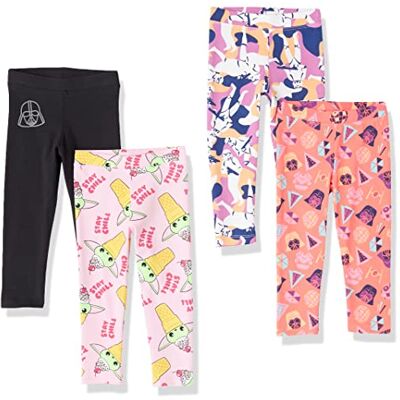 Amazon Disney Marvel Star Wars Frozen Princess Mädchen Leggings, 4er-Pack, Star Wars Vader, 11-12 Jahre Amazon Disney Marvel Star Wars Frozen Princess Mädchen Leggings, 4er-Pack, Star Wars Vader, 11-12 Jahre