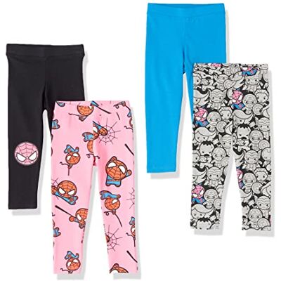 Amazon Disney Marvel Star Wars Frozen Princess Mädchen Leggings, 4er-Pack, Marvel Spider-Man, 4 Jahre Amazon Disney Marvel Star Wars Frozen Princess Mädchen Leggings, 4er-Pack, Marvel Spider-Man, 4 Jahre