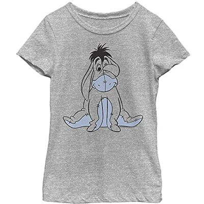 Disney Winnie The Pooh Basic Sketch Eeyore Kids Crew neck Heather grey 116 Disney Winnie The Pooh Basic Sketch Eeyore Kids Crew neck Heather grey 116
