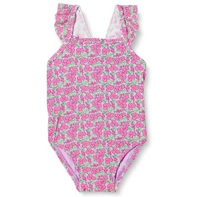 Amazon Baby Mädchen Rüschen Einteiler Badeanzug, Flieder Hot Pink Posey Floral, 24 Monate Amazon Baby Mädchen Rüschen Einteiler Badeanzug, Flieder Hot Pink Posey Floral, 24 Monate