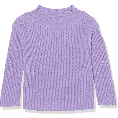 Amazon Kleinkind Mädchen Modern Wide-Neck Pullover Sweater, Lila, 3T Amazon Kleinkind Mädchen Modern Wide-Neck Pullover Sweater, Lila, 3T