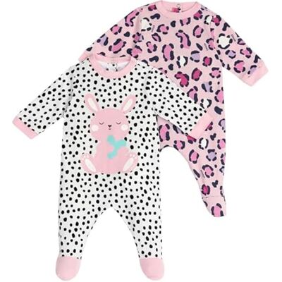 Chicco Baby Mädchen Strampler mit Fuß aus Baumwolle NOS Chicco Baby Mädchen Strampler mit Fuß aus Baumwolle NOS