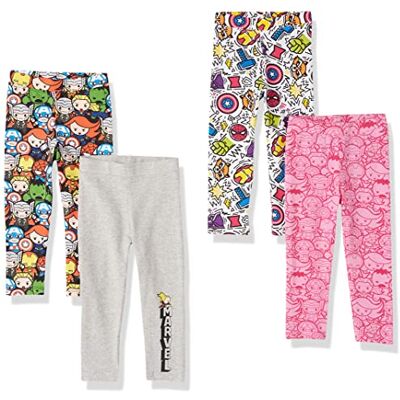 Amazon Disney Marvel Star Wars Frozen Princess Mädchen Leggings, 4er-Pack, Marvel Captain America, 4 Jahre Amazon Disney Marvel Star Wars Frozen Princess Mädchen Leggings, 4er-Pack, Marvel Captain America, 4 Jahre