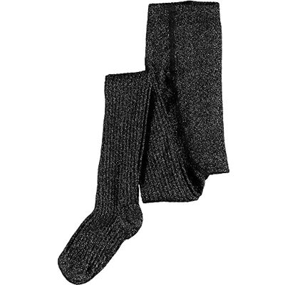 NAME IT Jungen Nkfpantyhose Glitter Rib Noos Socken, Schwarz, 134 EU NAME IT Jungen Nkfpantyhose Glitter Rib Noos Socken, Schwarz, 134 EU