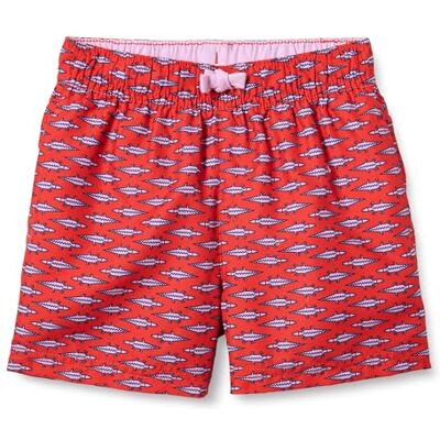 Amazon Jungen Regular-Fit Schnelltrocknende Badehose Badeshorts, Lila Rot Crocodiles, 8 Jahre Amazon Jungen Regular-Fit Schnelltrocknende Badehose Badeshorts, Lila Rot Crocodiles, 8 Jahre