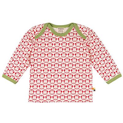 loud + proud Unisex Baby Sweatshirt Langarm Druck, All Over Print, Gr. 104 (Herstellergröße: 98/104), Rot (Tomato to) loud + proud Unisex Baby Sweatshirt Langarm Druck, All Over Print, Gr. 104 (Herstellergröße: 98/104), Rot (Tomato to)