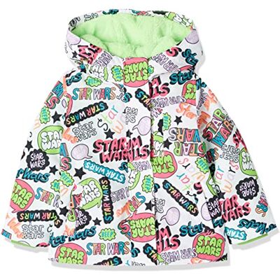 Amazon Disney Marvel Star Wars Frozen Princess Mädchen Warme Puffermäntel (Früher Spotted Zebra), Star Wars Kritzeleffekt, 6-7 Jahre Amazon Disney Marvel Star Wars Frozen Princess Mädchen Warme Puffermäntel (Früher Spotted Zebra), Star Wars Kritzeleffekt, 6-7 Jahre