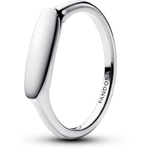 PANDORA Moments Gravierbarer Stabring aus Sterling Silber, Größe: 56, 193986C00-56 PANDORA Moments Gravierbarer Stabring aus Sterling Silber, Größe: 56, 193986C00-56