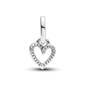 PANDORA ME Freihandherz Mini-Charm-Anhänger aus Sterling Silber mit Cubik Zirkonia, Kompatibel ME und Moments Armbändern, 793048C00 PANDORA ME Freihandherz Mini-Charm-Anhänger aus Sterling Silber mit Cubik Zirkonia, Kompatibel ME und Moments Armbändern, 793048C00
