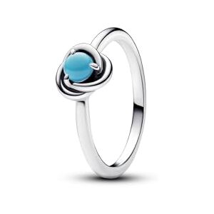 PANDORA Ring 192993C12-52 Eternity Kreis blau PANDORA Ring 192993C12-52 Eternity Kreis blau