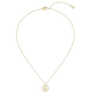 Boss Jewelry Halskette mit Anhänger für Damen Kollektion DOUBLE B DIVINE aus Edelstahl mit Ionenplattierung in Gelbgold verziert mit Kristallen 1580837 Boss Jewelry Halskette mit Anhänger für Damen Kollektion DOUBLE B DIVINE aus Edelstahl mit Ionenplattierung in Gelbgold verziert mit Kristallen 1580837