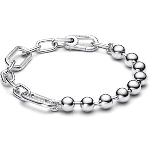 PANDORA ME Metallperlen & Gliederkettenarmband aus Sterling Silber, Kompatibel ME, Größe: 17cm, 592793C00-3 PANDORA ME Metallperlen & Gliederkettenarmband aus Sterling Silber, Kompatibel ME, Größe: 17cm, 592793C00-3