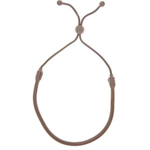 PANDORA Schlangen-Gliederarmband mit Schiebeverschluss in Roségold mit 14 Karat rosévergoldete Metalllegierung und Cubic Zirkonia Steinen aus der Moments Collection, 28cm PANDORA Schlangen-Gliederarmband mit Schiebeverschluss in Roségold mit 14 Karat rosévergoldete Metalllegierung und Cubic Zirkonia Steinen aus der Moments Collection, 28cm