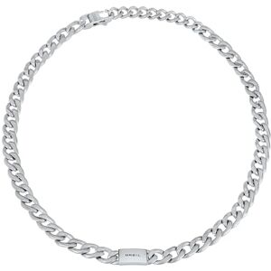 Breil Juwel Sammlung LOGOMANIA, HALSKETTEN aus HERREN in STAHL Farbe SILVER messen 52 TJ3070 Breil Juwel Sammlung LOGOMANIA, HALSKETTEN aus HERREN in STAHL Farbe SILVER messen 52 TJ3070