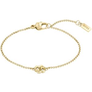 Boss Jewelry Armband für Damen Kollektion DOUBLE B PETIT aus Gelbgold mit einem Doppel-B Charm 1580698 Boss Jewelry Armband für Damen Kollektion DOUBLE B PETIT aus Gelbgold mit einem Doppel-B Charm 1580698