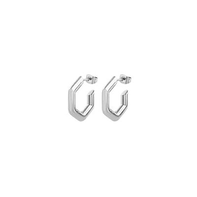 Breil Juwel Sammlung HEXAGONIA, OHRRINGE aus DAMEN in STAHL Farbe SILVER messen 20 TJ3510 Breil Juwel Sammlung HEXAGONIA, OHRRINGE aus DAMEN in STAHL Farbe SILVER messen 20 TJ3510
