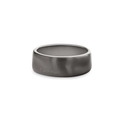 Calvin ring für Herren Kollektion CK METALLIC WAVES aus Edelstahl und mit GunMetal-Ionenbeschichtung (IP) Calvin ring für Herren Kollektion CK METALLIC WAVES aus Edelstahl und mit GunMetal-Ionenbeschichtung (IP)