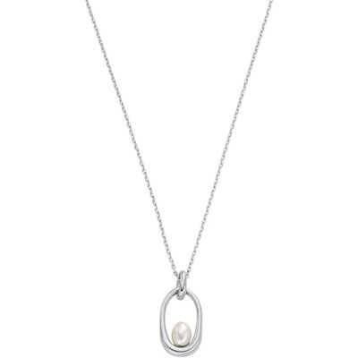 Skagen Damenkette Anhänger Kunstperle, SKJ1796040 Skagen Damenkette Anhänger Kunstperle, SKJ1796040