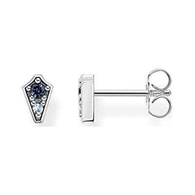 THOMAS SABO Ohrstecker Royalty mit Steinen silber 925 Sterlingsilber, Geschwärzt THOMAS SABO Ohrstecker Royalty mit Steinen silber 925 Sterlingsilber, Geschwärzt