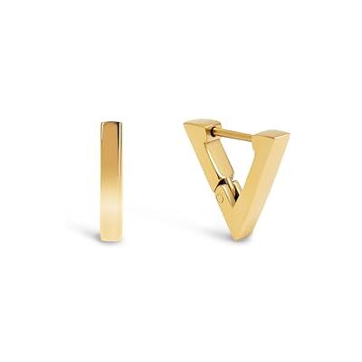 SINGULARU Pyramiden Ohrringe. Edelstahl mit 18 Kt Vergoldeter Beschichtung. Schmuck für Damen. SINGULARU Pyramiden Ohrringe. Edelstahl mit 18 Kt Vergoldeter Beschichtung. Schmuck für Damen.