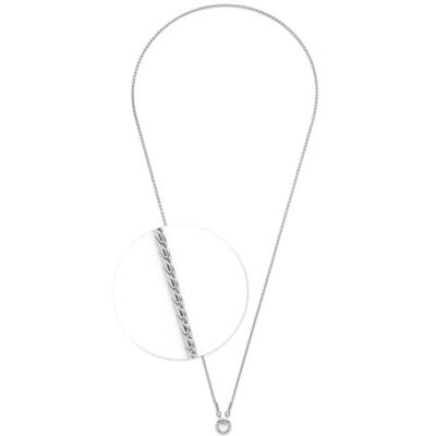 JEWELS BY LEONARDO Halskette Clip & Mix Sonja • Schlangen-Kette aus silberfarbenem Edelstahl • lange, klassische Basic-Kette • 80-81,3 cm Länge • Schmuck Geschenk für Frauen • 026325 JEWELS BY LEONARDO Halskette Clip & Mix Sonja • Schlangen-Kette aus silberfarbenem Edelstahl • lange, klassische Basic-Kette • 80-81,3 cm Länge • Schmuck Geschenk für Frauen • 026325