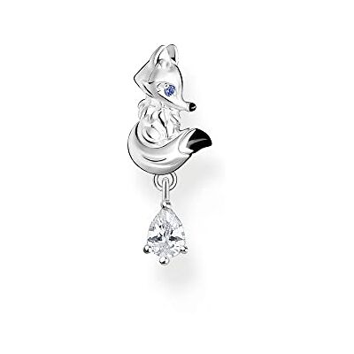 THOMAS SABO Einzel Ohrstecker Fuchs mit weißem Stein THOMAS SABO Einzel Ohrstecker Fuchs mit weißem Stein