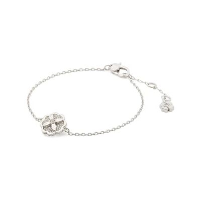 kate spade new york Heritage Bloom Armband, klar/Silber kate spade new york Heritage Bloom Armband, klar/Silber