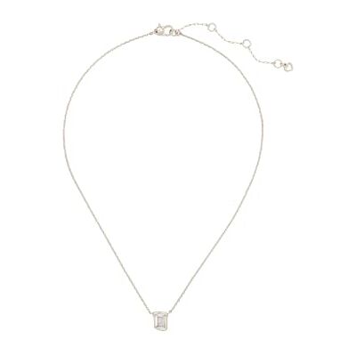 kate spade new york MOLTEN GLASS HALSKETTE Klar/Silber kate spade new york MOLTEN GLASS HALSKETTE Klar/Silber