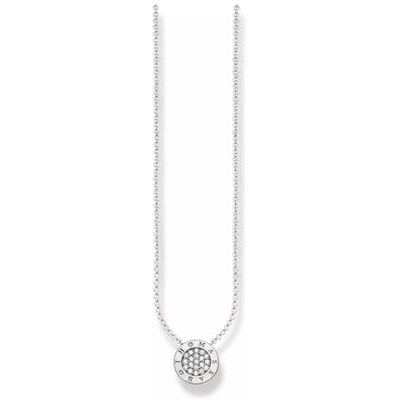 THOMAS SABO Collier klassisch Pavé 925 Sterlingsilber THOMAS SABO Collier klassisch Pavé 925 Sterlingsilber