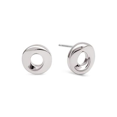 SINGULARU Órbita Ohrringe. Edelstahl mit silberfarbener Beschichtung. Schmuck für Damen. SINGULARU Órbita Ohrringe. Edelstahl mit silberfarbener Beschichtung. Schmuck für Damen.