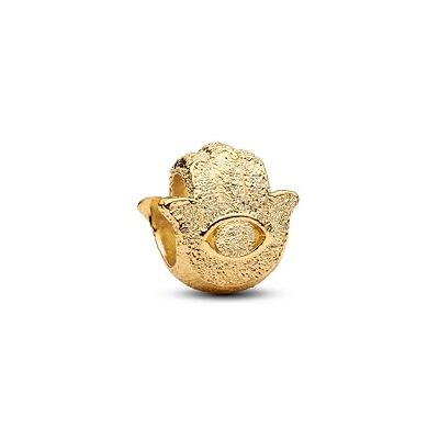 PANDORA Strukturierte Hand der Fatima Mini-Charm 764042C00 Charm Anhänger PANDORA Strukturierte Hand der Fatima Mini-Charm 764042C00 Charm Anhänger
